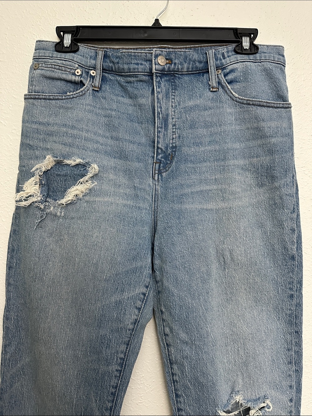 Madewell Cotton Cropped High Rise Jeans - Picture 2 of 9